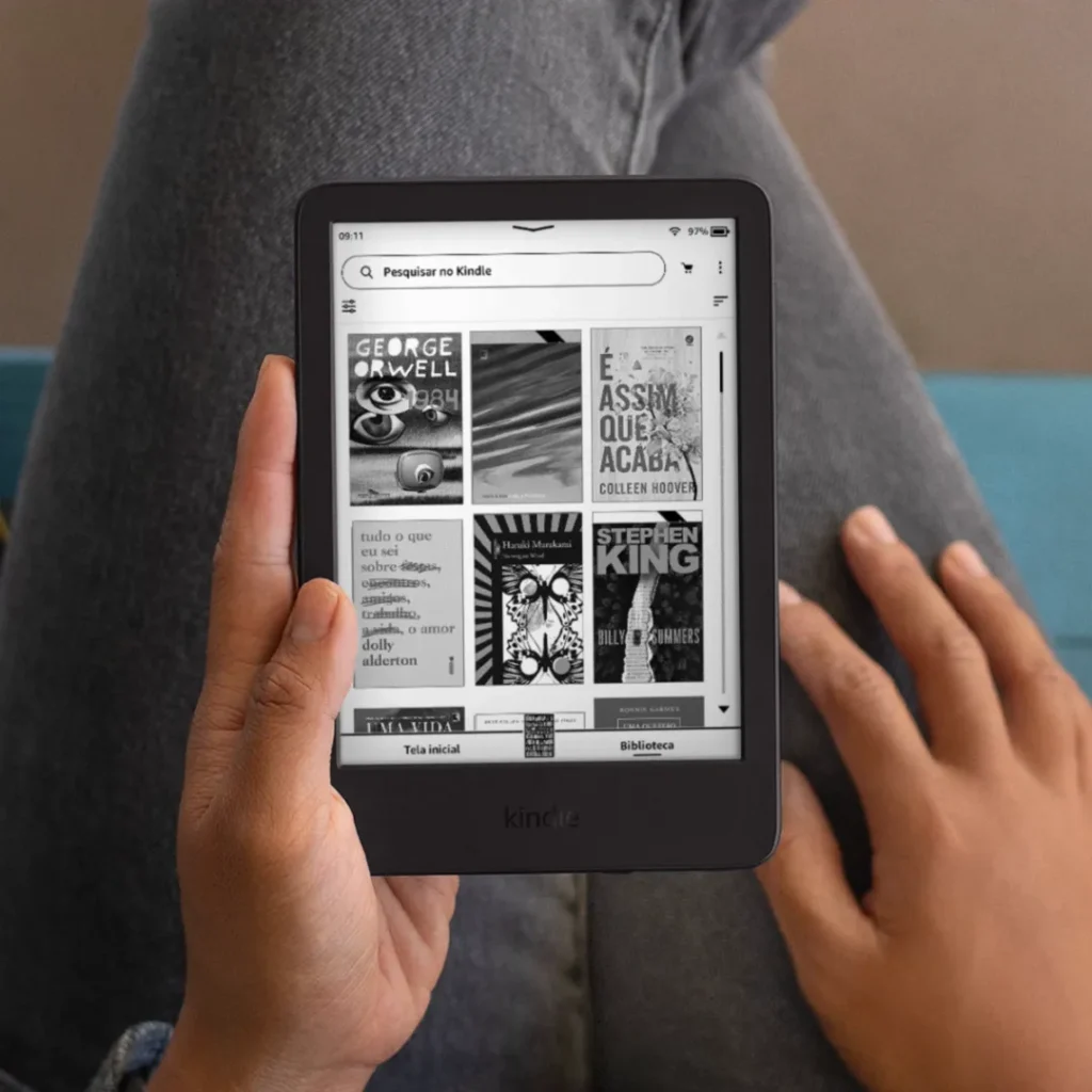 biblioteca kindle teste 30 dias grátis